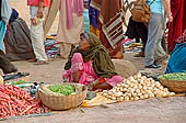 Khajuraho village - the market 
